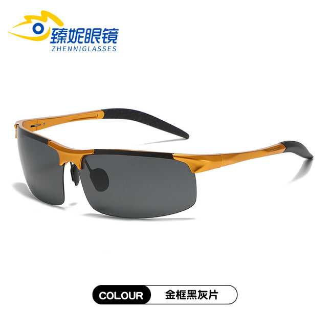 2026 Day and Night Dual-Use Driving Glasses, Sports Polarized Glasses, Fishing and Driving Sunglasses, Men's Sunglasses, Personalized Style