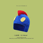 Blue concave and convex man
