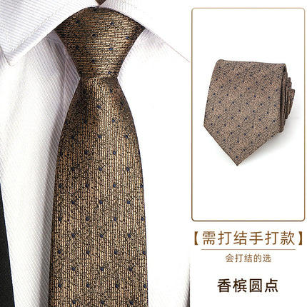 Dress Business Tie Men's and Women's Groom Wedding Black Zipper Korean Narrow No Lazy Striped Bow Tie Plaid