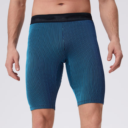 Summer New Tight Shorts Running Quick-drying Shorts Compression Pants Men's Breathable Marathon Fitness
