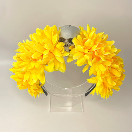 Spider Flower Party Halloween New Flower Headdress Hair Hoop Wholesale Makeup Personality European and American Cosplay