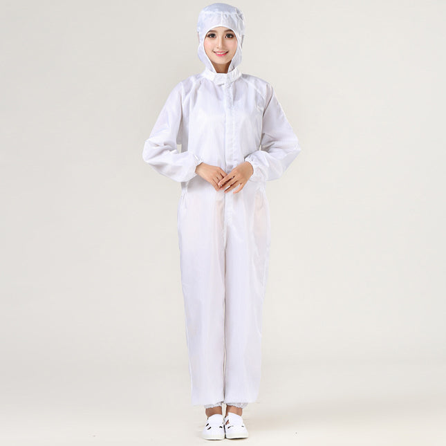 Anti-Static Dustproof Coveralls Hooded Workwear Purification Workshop Overalls Spray Paint Protection S to 5XL / Combinaison Antistatique Sans Poussière Capuche Atelier Purification Protection Peinture S à 5XL