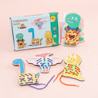 Dinosaur rope game