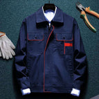 Navy blue and orange block top [polyester] / 160/S