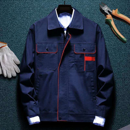 Spring and Autumn Long Sleeve Work Clothes suit Workshop Factory Clothing Men's and Women's Uniforms Wear-resistant Auto Repair Clothing Site Factory Clothing Labor Insurance Clothing