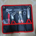 Pure red handle 5pc (8pc needle extractor) + hanging bag