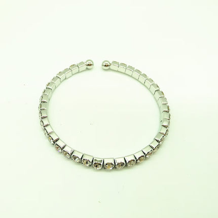 5mm Cross-Border Simple and High-End Tennis Bracelet Full of Diamonds, Zirconia Titanium Steel Bracelet, Men's and Women's Jewelry Bracelet