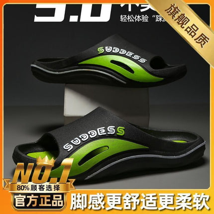 Thick-Soled Slippers for Men, Non-Slip, Summer Outer Wear, New Style, Bathroom, Home, Indoor Sports, Outdoor Beach, Men