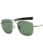 Silver framed dark green film / No specifications
