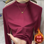 Burgundy with brushed thread / M