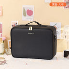 Large black [built-in battery with LED light mirror]]