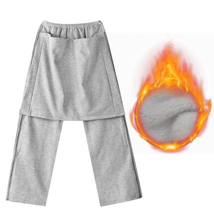 Bedridden Leg Fracture Adult Incontinence Care Open Crotch Pants Summer Autumn and Winter Cotton Men and Women's Bed Easy-to-Wear and Unisex Maternity Pants