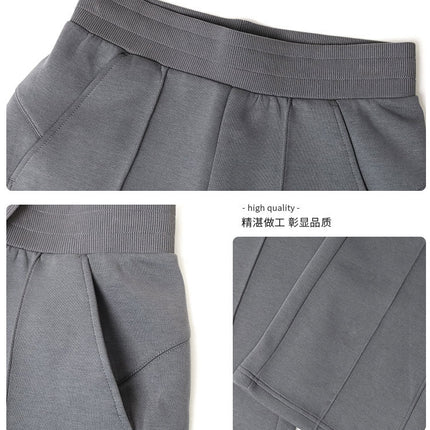 26 New Styles in Stock: Relaxed Drape Casual Floor-Length Curved Pants for Women, Loose Wide-Leg Slightly Flared Women's Casual Pants