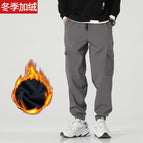 fleece-lined light gray / M
