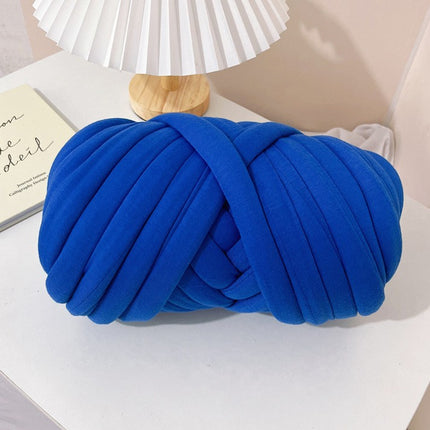 Metallic Shiny Leather Ultra-Thick 2cm Icelandic Thick Yarn for Handmade Knitting DIY Cat Nest Bags Baby Crib Bumper Cord