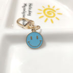 Round face single light blue