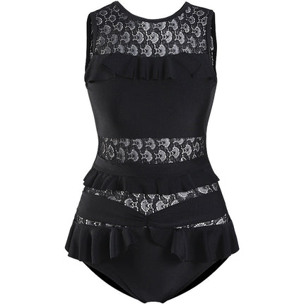 2025 New Swimsuit Women's Slimming Look Belly-Covering Sexy One-Piece Briefs Hot Spring Beach Bikini Swimsuit
