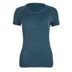 Peacock blue short sleeves / 2=S