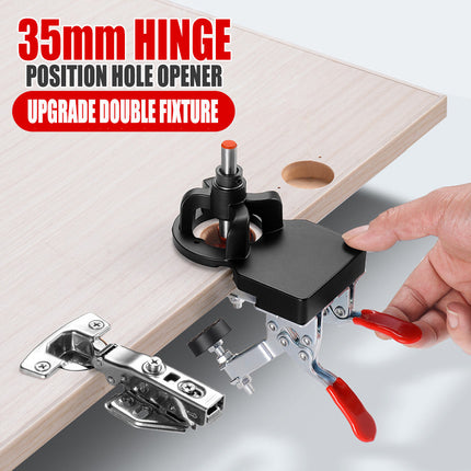 Woodworking hinge hole opener wardrobe door panel hinge hole drill 35mm hinge hole opener