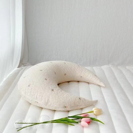 South Korea ins moon baby soothing pillow baby sleeping pillow side sleeping pillow safety artifact anti-startling