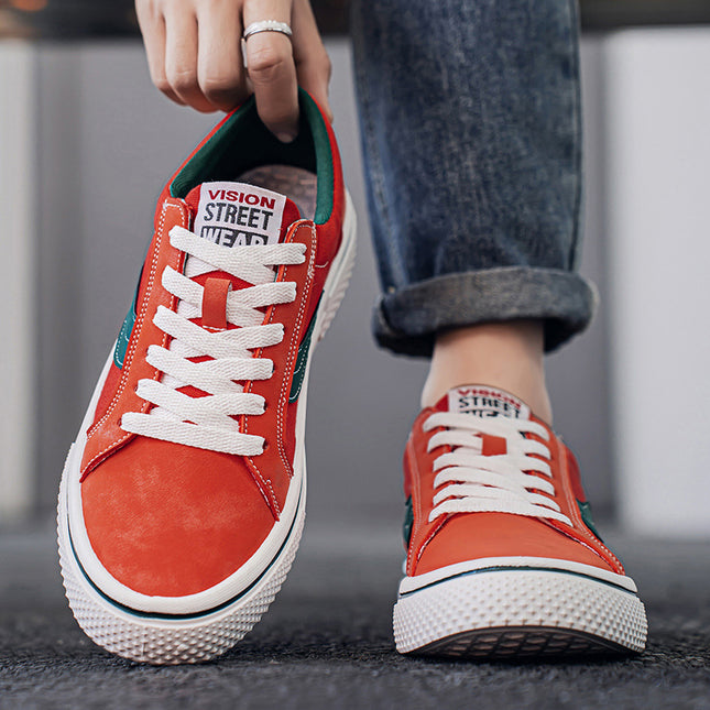 Summer and Autum Breathable Canvas Shoes Large Size 45 Shoes Men's 46 Black Sneakers Plus Fat and Widened Casual Shoes Cloth Shoes