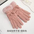 Double bow--pink / Free size