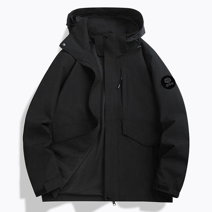 Cross-Mirror New Spring and Autumn Thin Jacket for Men and Women, Workwear, Windproof, Waterproof, Versatile Casual Jacket for Men