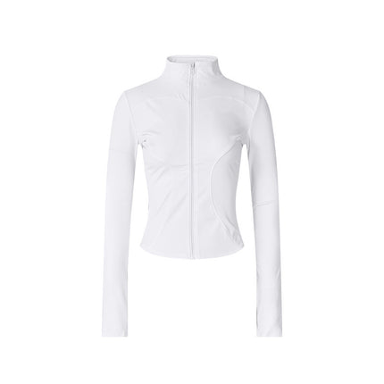 Yoga Clothing for Women 2026 New Style Jacket Quick-Drying Fitness Clothing Sports Running Suit Long-Sleeved Pilates Training Top