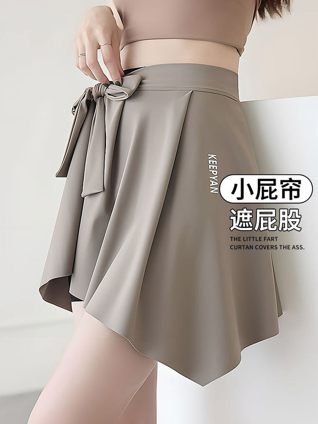 Shark Pants 2025 New Fart Curtain Women's Bottom Bottoming Artifact Sport Butt Covering Yoga Pants Blinding Skirt Fart Curtain