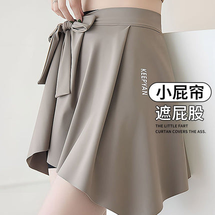 Shark Pants 2025 New Fart Curtain Women's Bottom Bottoming Artifact Sport Butt Covering Yoga Pants Blinding Skirt Fart Curtain