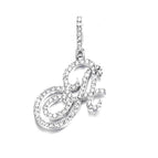 Silver single letter A