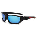 Black frame blue mercury (polarized true film)
