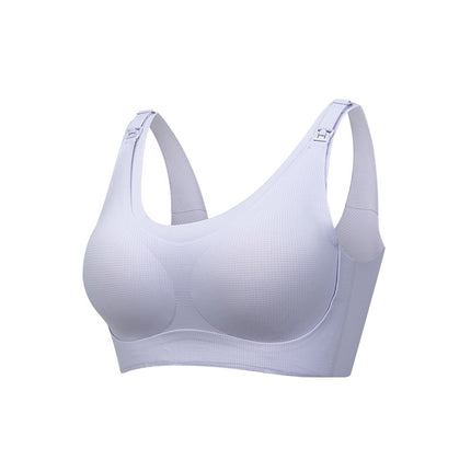 Breastfeeding Bra plus size New Anti-rising Milk High-elastic Parm Anti-sagging Pregnant Women Breastfeeding Underwear Pregnant Women's Bra