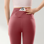 Rose red [nine-point pants-belly control and hip lifting large capacity] / S【recommended: 35-45kg 】
