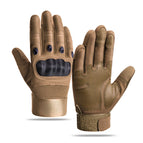 Cloth shell full finger b brown / M