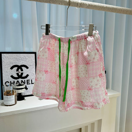 Very Easy to Wear! ! Cotton Loose Pajamas for Girls, Double-Layer Gauze Home Pants, Summer Shorts, Soft Walking Shorts