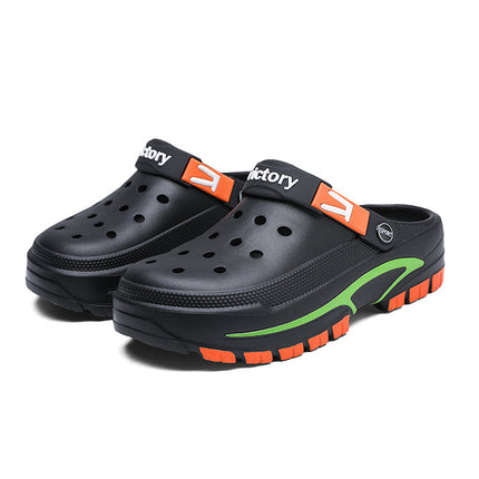 Cross-border EVA Hole Shoes Men's Garden Shoes Fashionable Outwear Men's Slippers Casual Fashion Beach Sandals