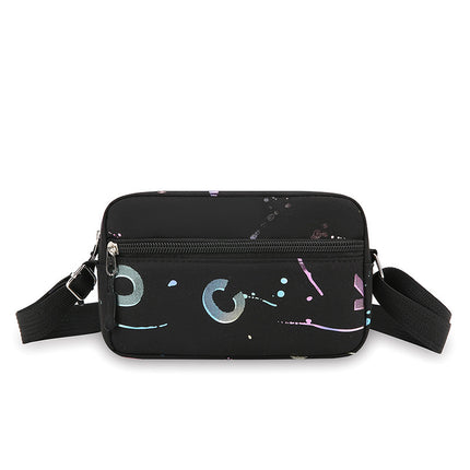 New Trendy Fashion Sports Mobile Phone Bag Casual Shoulder Bag Women's Crossbody Bag Lightweight Waterproof Nylon Small Bag Women's Bag