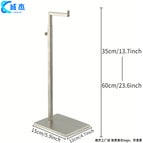 Hollow 7-character hook wiredrawing base thickened