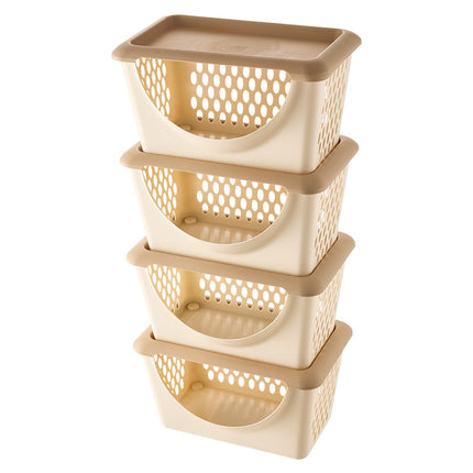 Living Room Toy Storage Multi-Layer Children's Building Block Storage Box Plastic Household Dirty Clothes Basket Desktop Miscellaneous Box Pet Bed