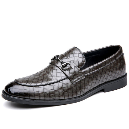 2024 Summer New Men's Shoes Shrimp Skin Simple Fashion Lightweight Soft Bottom All-match Young Men's plus size 48
