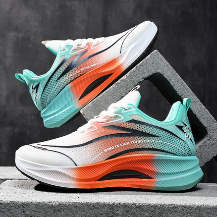 Cross-Border 2025 Spring and Summer Men's Running Shoes New Mesh Sports Casual Shoes for Teenagers and Students Trendy Ins Shoes Dropshipping