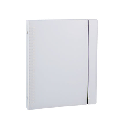 B5 Binder 26-hole Large Capacity PP Frosted Transparent Folder Tape Loose-leaf Booklet Core Shell Folder