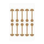 One piece of dumbbell nose patch (10 patches)