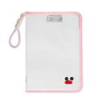 A4 pink (built-in plate clip + eyes)