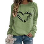 Olive green (black font) / S