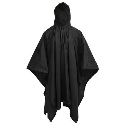 Amazon pvc wholesale outdoor cycling mountaineering poncho camouflage multi-function conjoined raincoat can be used for floor mat