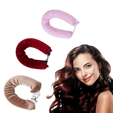 Cross-border new thick lazy sleeping non-hot curly hair curler European and American simple hair curler hook in stock wholesale