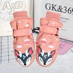 Deer fleece-lined pink [suitable for 6-10 years old]]