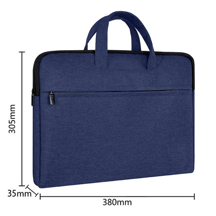 Office Handbag Large Capacity Canvas Document Bag Information Bag Conference Bag Computer Bag Document Bag Briefcase Printing